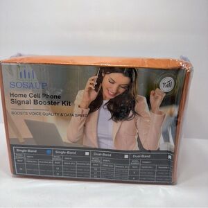 Sosaup Home Cell Phone Signal Booster Kit ATT Single Band model GBV70